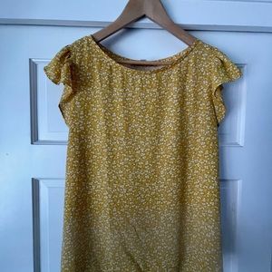 Loft short sleeve top M